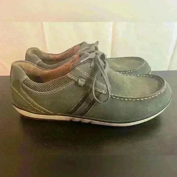 Unstructured Clarks Lace Up Leather Shoes‎ Men’s Size 8.5 - Picture 4 of 9